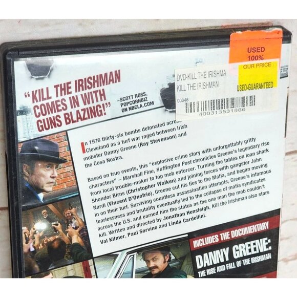 Kill The Irishman DVD Used Based On True Story Of Danny Greene Mob Crime Drama - Picture 3 of 8